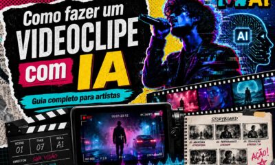 como fazer videoclipe com IA