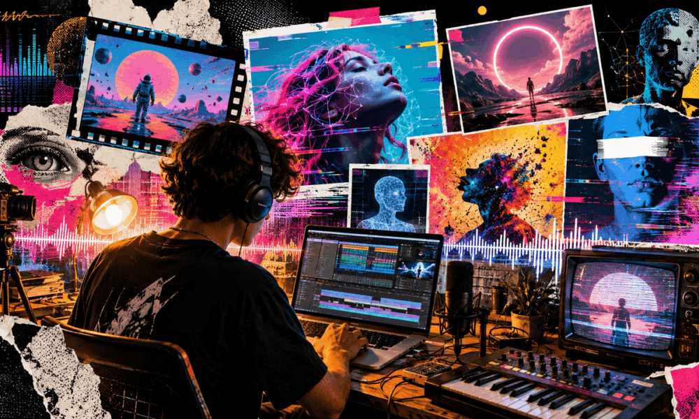ia videoclipe home studio musica