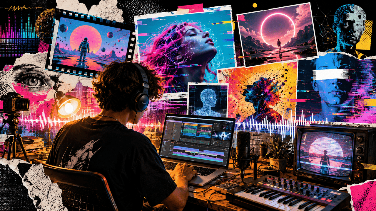 ia videoclipe home studio musica
