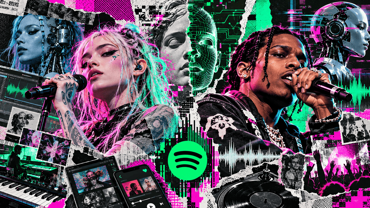 Grimes, A$AP Rocky e Spotify colocam limites para a inteligência artificial na música